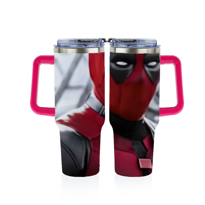（画像用） Deadpool デッドプール 1200ｍLフルプリント車用タンブラー